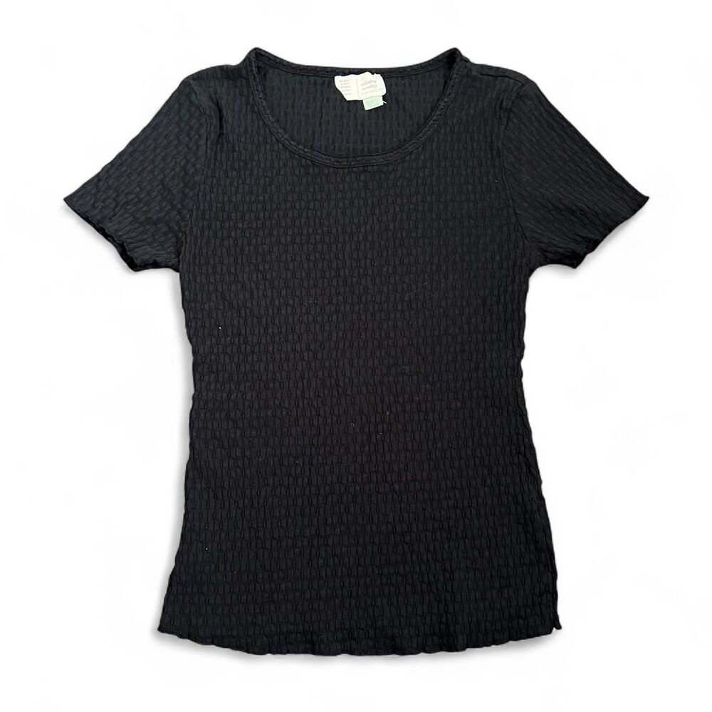 Anthropologie Women's Black Shirt
